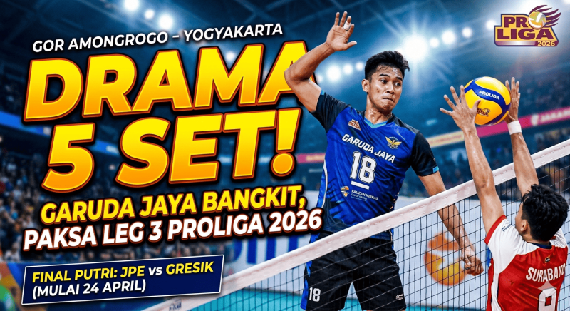 Grand Final Proliga 2026 Kembali Hadir di Yogyakarta