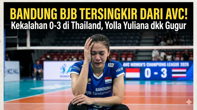 Bandung BJB Tandamata Tersingkir dari AVC Women's Champions League 2026