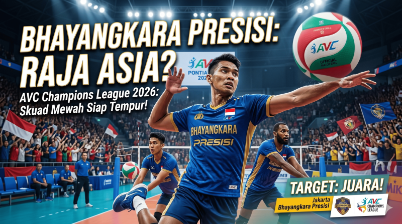 Bhayangkara Presisi Siap Tempur di AVC Champions League 2026
